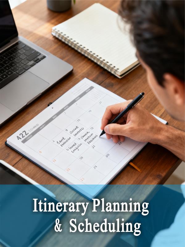 Itinerary Planning
& Scheduling